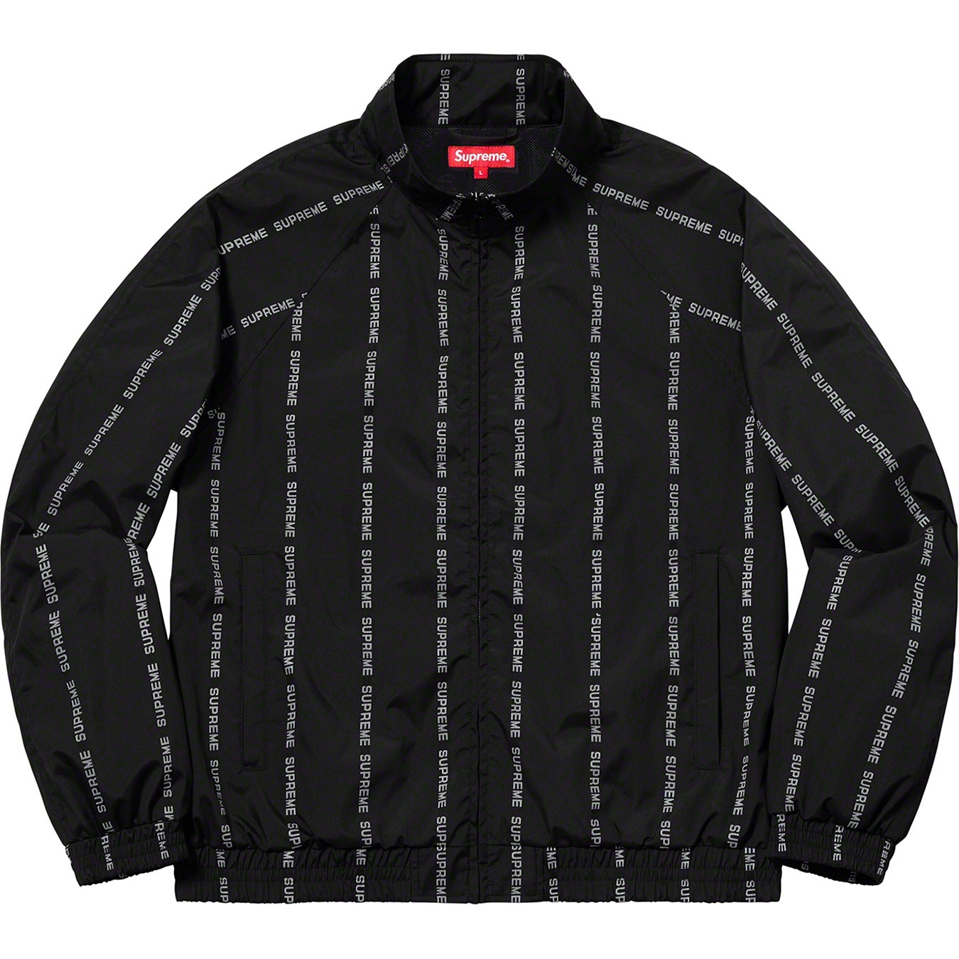 Reflective Text Track Jacket view 3
